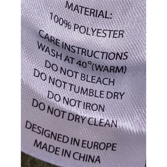 Baerskin green polar fleece tactical hoodie. Unisex size small - Picture 6 of 6